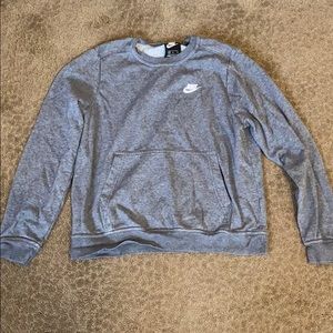 Nike Gray CrewNeck Sweatshirt!